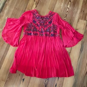 Umgee USA brand- red/orange dress/tunic size medium